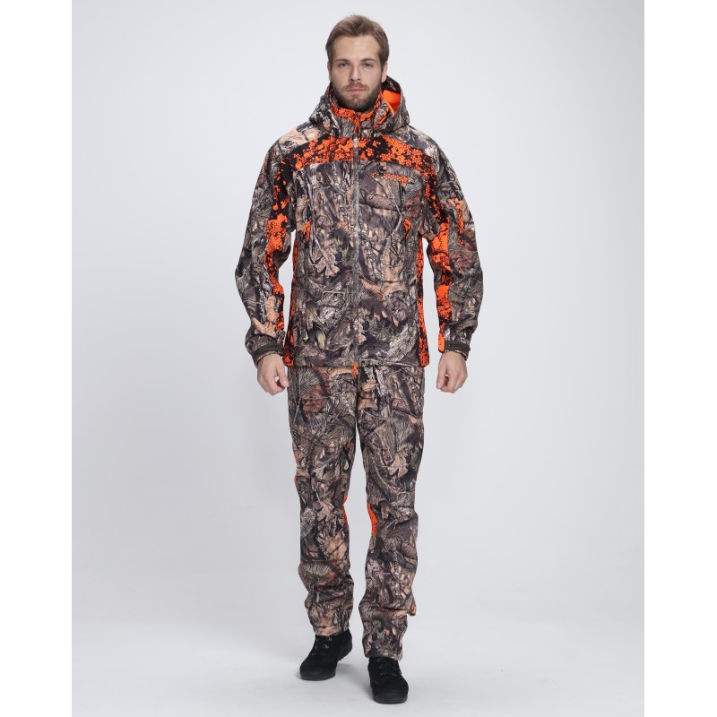 Костюм сигнальный мужской Triton Gear Chameleon PRO -5, ткань Софтшелл, принт Лес, размер 52-54 (L), 182-188 см