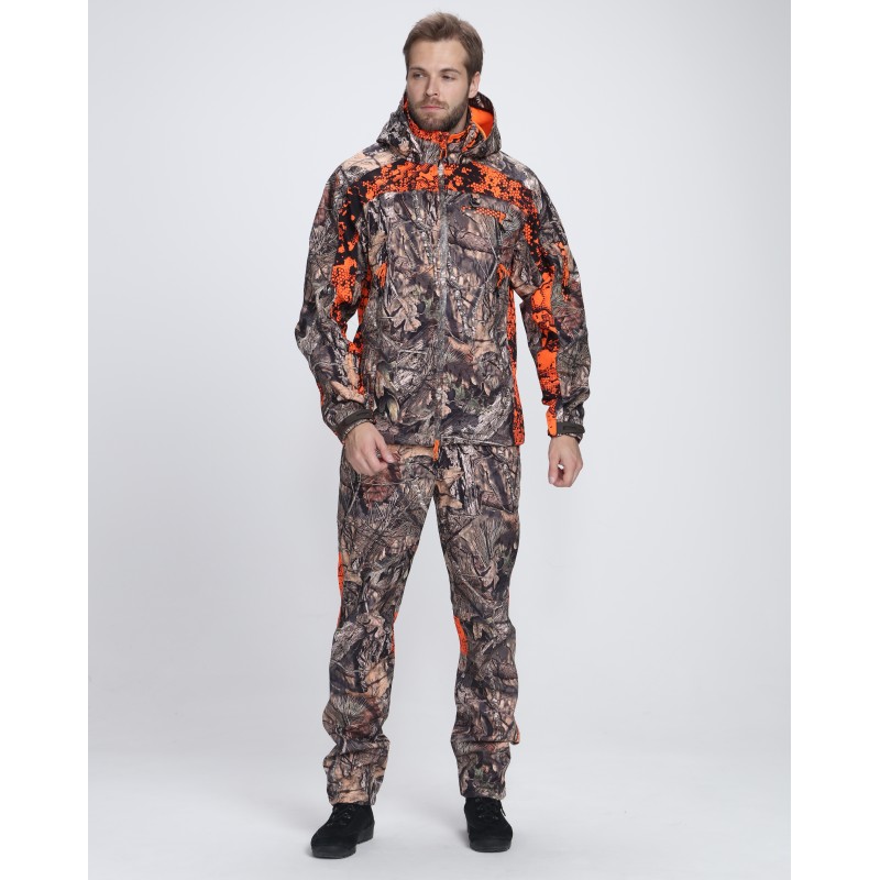 Костюм сигнальный мужской Triton Gear Chameleon PRO -5, ткань Софтшелл, принт Лес, размер 52-54 (L), 182-188 см