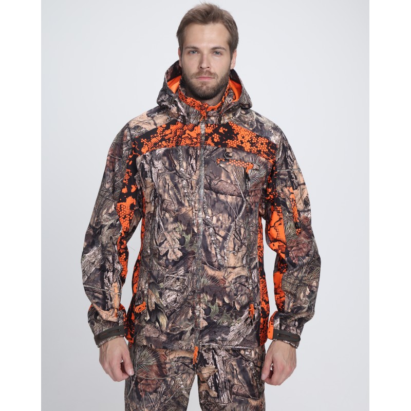 Костюм сигнальный мужской Triton Gear Chameleon PRO -5, ткань Софтшелл, принт Лес, размер 52-54 (L), 182-188 см