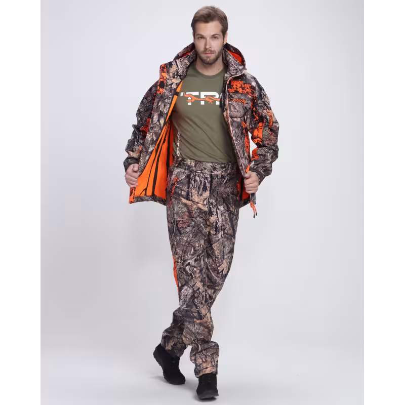 Костюм сигнальный мужской Triton Gear Chameleon PRO -5, ткань Софтшелл, принт Лес, размер 56-58 (XXL), 170-176 см