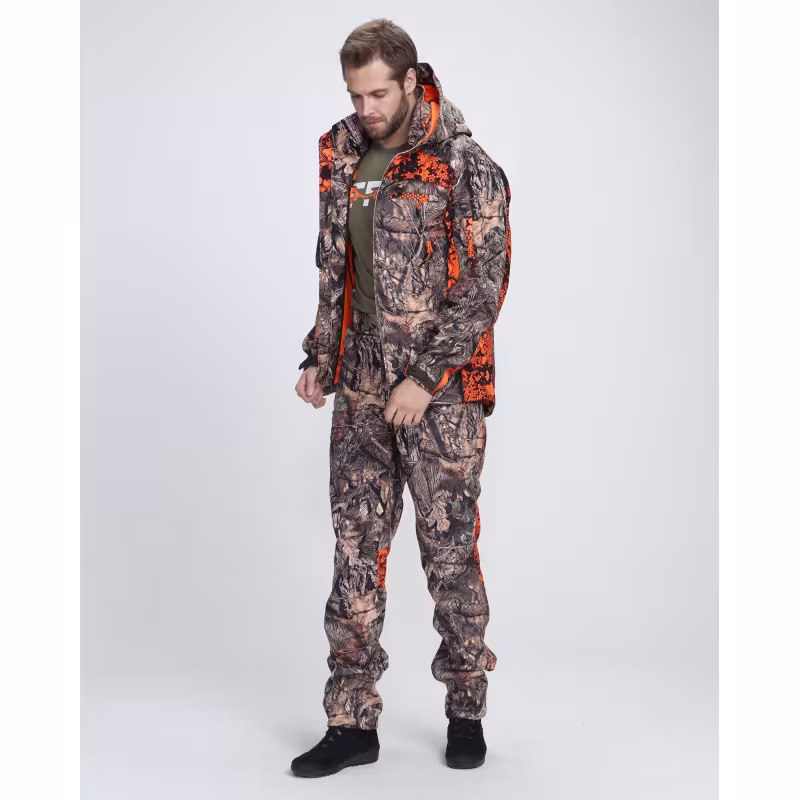 Костюм сигнальный мужской Triton Gear Chameleon PRO -5, ткань Софтшелл, принт Лес, размер 56-58 (XXL), 182-188 см