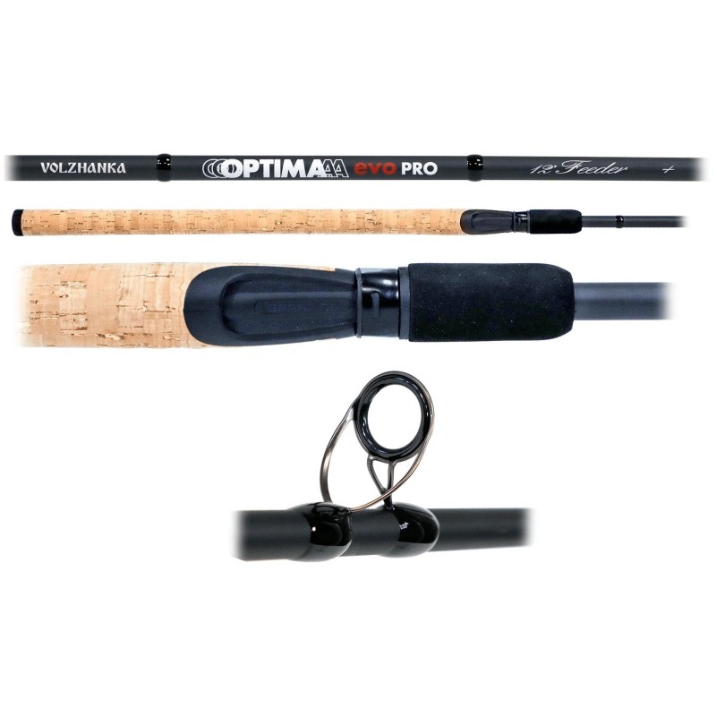 Удилище фидерное Волжанка Optima Evo Pro 12ft, 3,6 м, тест 90+ г
