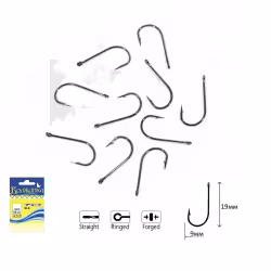 Крючки одинарные Волжанка Viking # 4, SW-115-4, 10шт