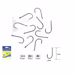 Крючки одинарные Волжанка Viking №10 SW-115-10, 10 шт