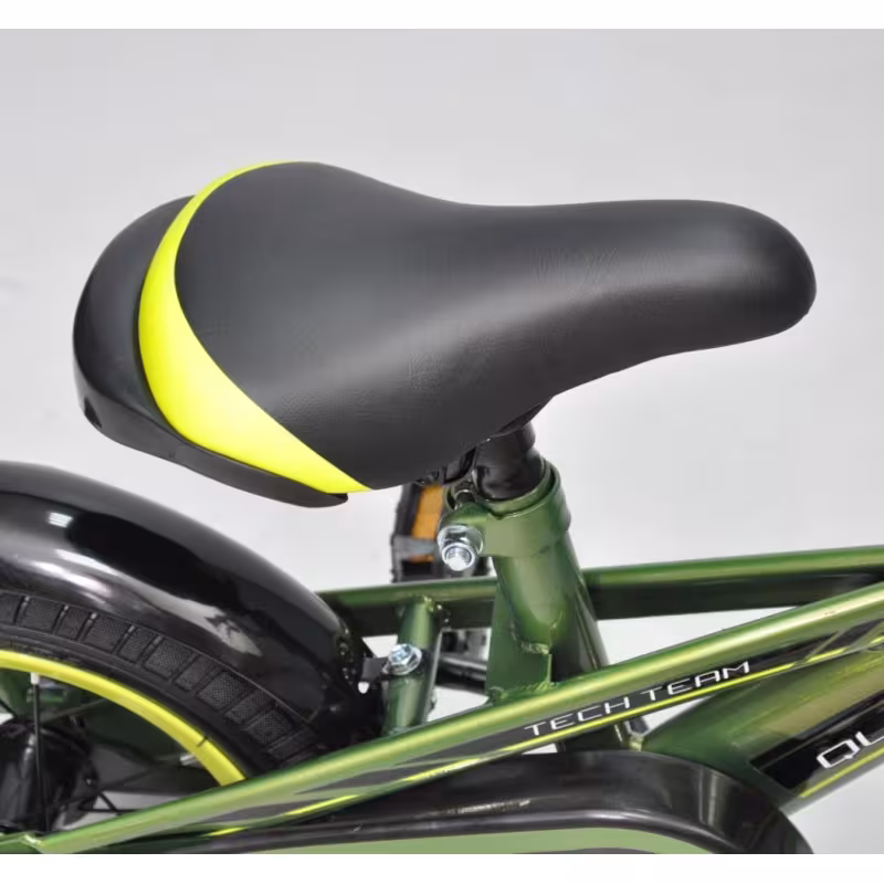 Велосипед 12 Tech Team Quattro NN002662, размер 12", 1 скорость, хаки