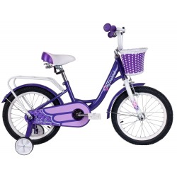 Велосипед 14 Tech Team Firebird NN010212, размер 14", 1 скорость, фиолетовый