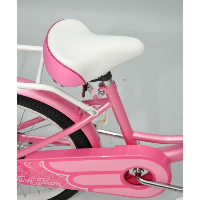 Велосипед 16 Tech Team Firebird NN010216, размер 16", 1 скорость, розовый