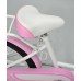 Велосипед 18 Tech Team Firebird NN010217, размер 18", 1 скорость, белый/розовый