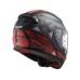 Мотошлем LS2 FF353 Rapid Xtreet Matt Black/Red, матовый черный/красный, размер L