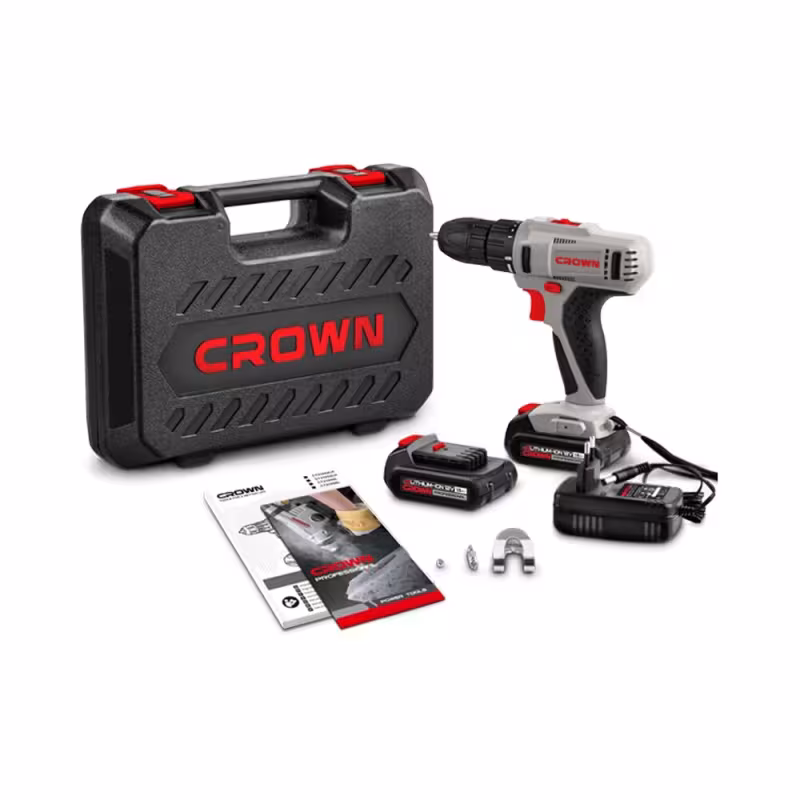 Дрель-шуруповерт аккумуляторная Crown BL CT21090