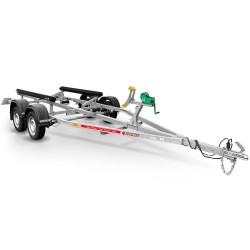 Прицеп лодочный двухосный Трейлер Дельфин 6.0