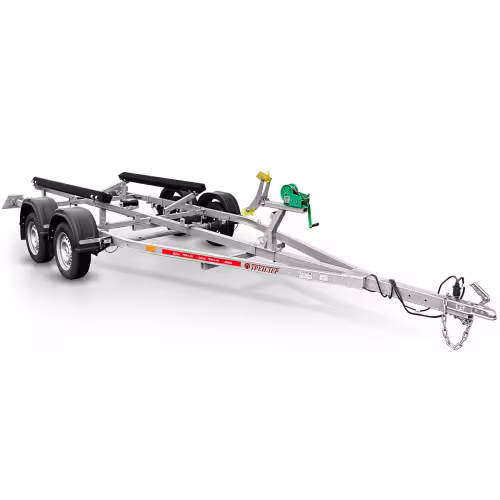 Прицеп лодочный двухосный Трейлер Дельфин 6.0