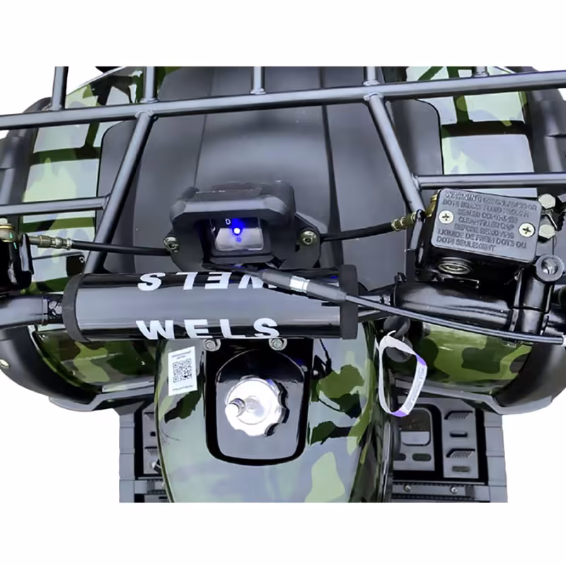 Комплект запчастей для сборки квадроцикла Wels Thunder 200 HS, зеленый камуфляж