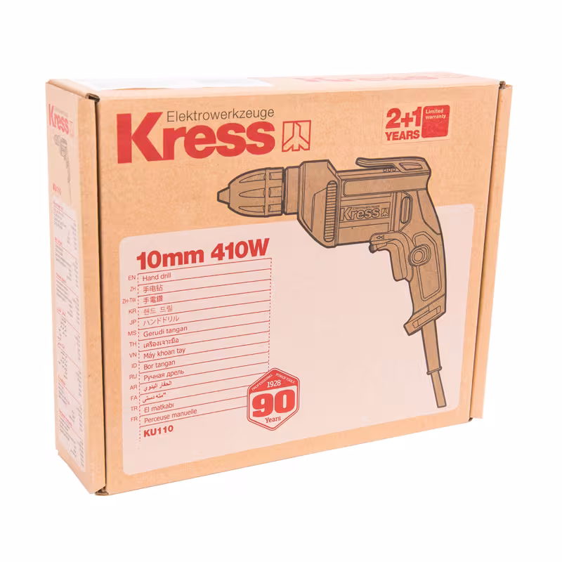 Дрель-шуруповерт сетевая Kress KU110K