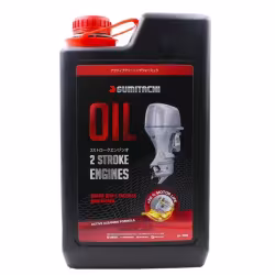 Масло моторное полусинтетическое для 2Т лодочных моторов Sumitachi TC-W3, 3л