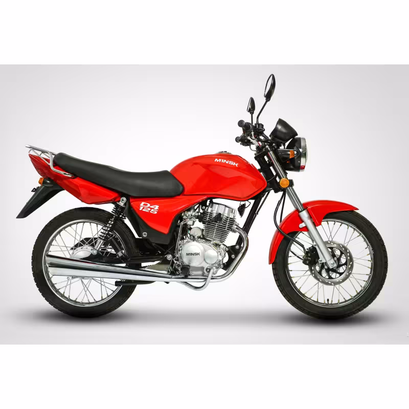 Мотоцикл дорожный Minsk D4 125, красный