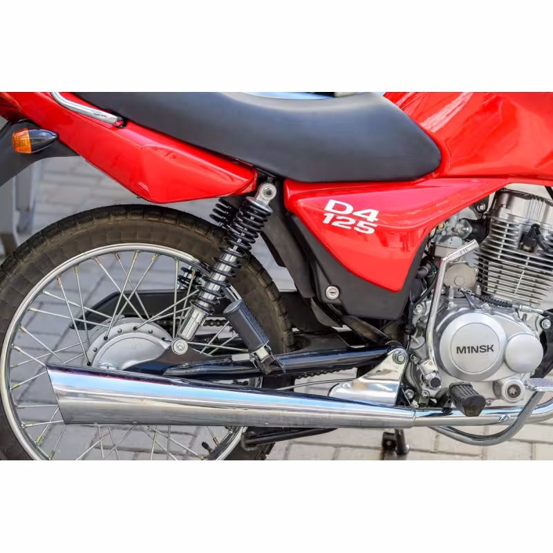 Мотоцикл дорожный Minsk D4 125, красный