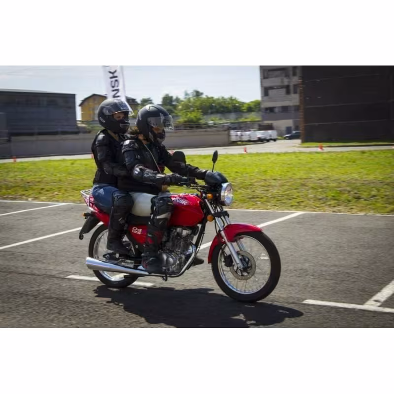 Мотоцикл дорожный Minsk D4 125, красный