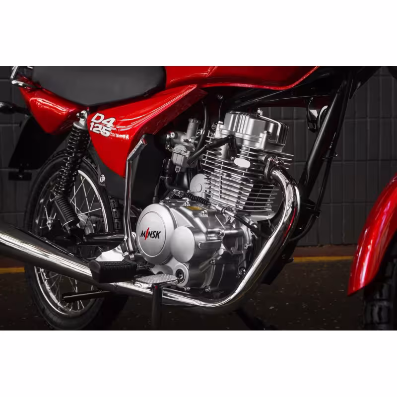 Мотоцикл дорожный Minsk D4 125, красный