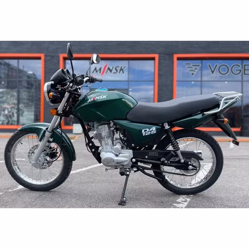 Мотоцикл дорожный Minsk D4 125, зеленый