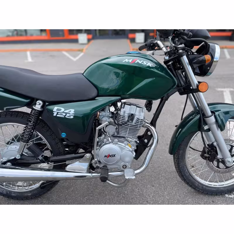 Мотоцикл дорожный Minsk D4 125, зеленый