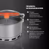 Кастрюля с радиатором Campsor-2500, 2 л