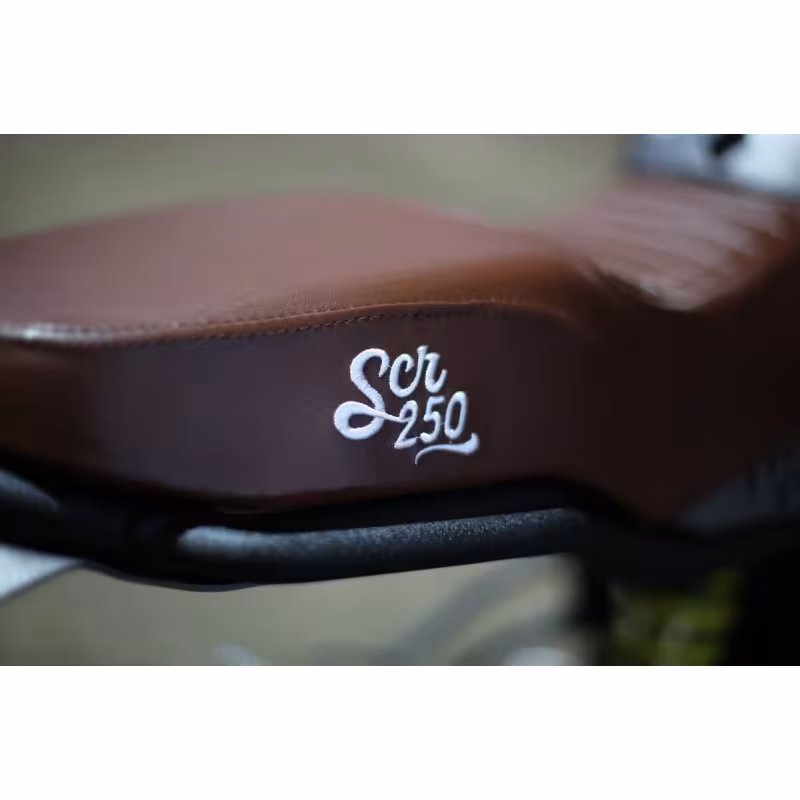 Мотоцикл дорожный Minsk SCR 250, серебристый