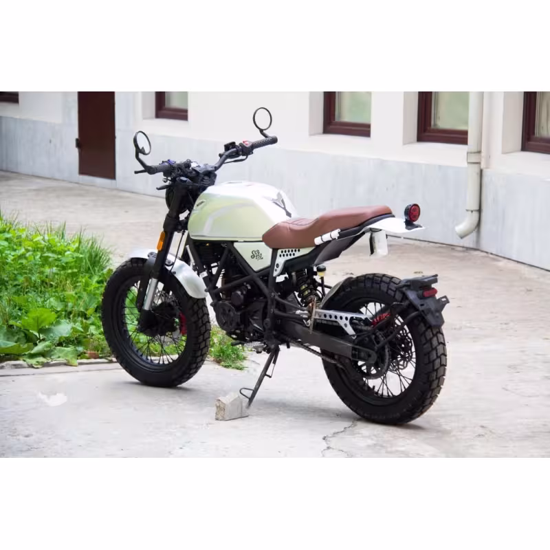 Мотоцикл дорожный Minsk SCR 250, серебристый