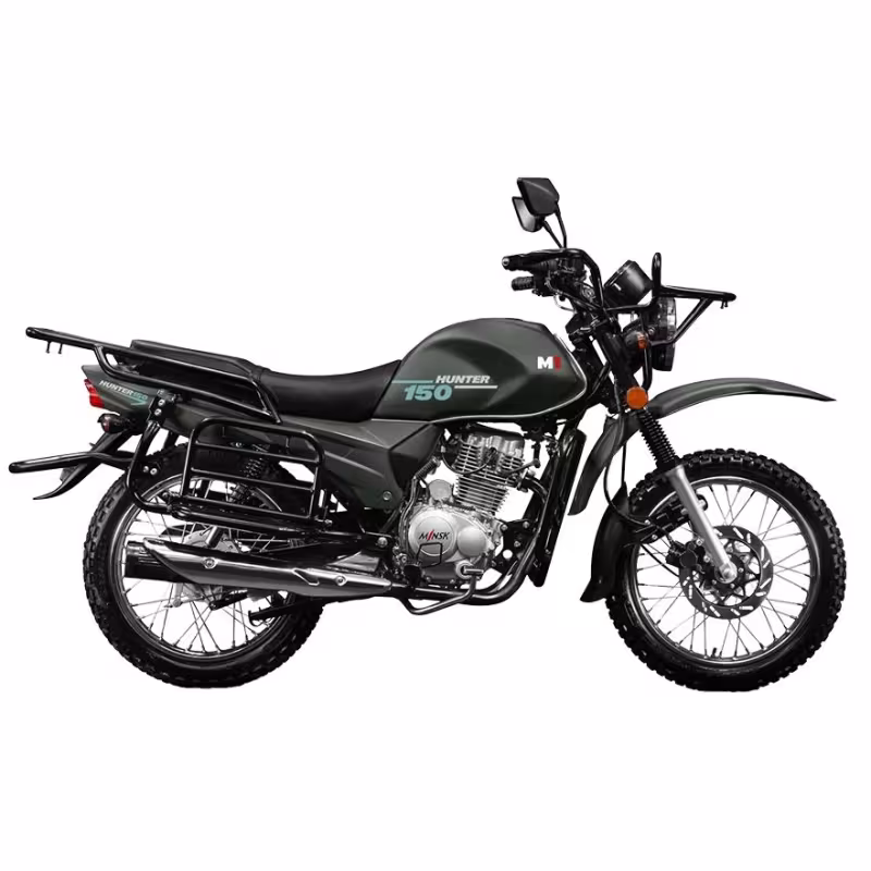 Мотоцикл дорожный Minsk Hunter 150, темно-зеленый