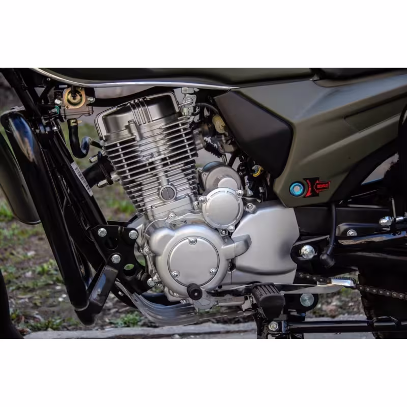 Мотоцикл дорожный Minsk Hunter 150, темно-зеленый