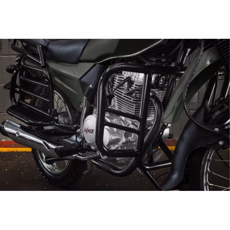 Мотоцикл дорожный Minsk Hunter 150, темно-зеленый