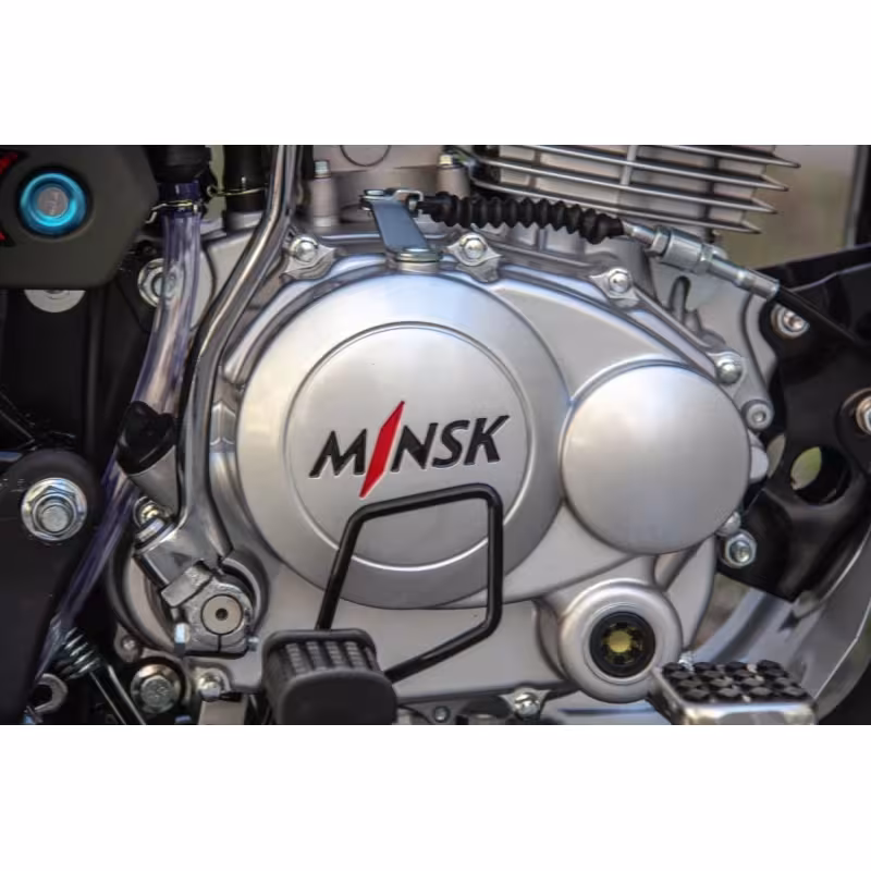 Мотоцикл дорожный Minsk Hunter 150, зеленый камуфляж