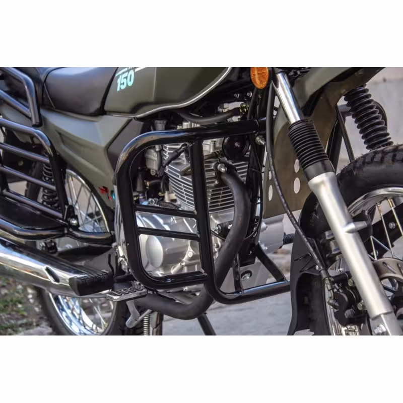 Мотоцикл дорожный Minsk Hunter 150, зеленый камуфляж