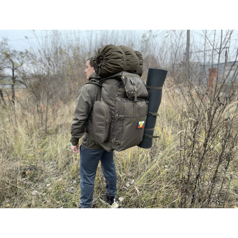 Рюкзак тактический Aquatic Р-90, 90 л, хаки