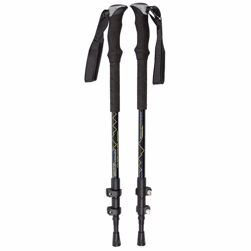 Палки для скандинавской ходьбы телескопические Tech Team Himalayas, алюминий (105-135)