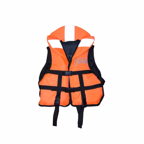 Жилет спасательный детский Вольный Ветер Кроха, размер 36-38, до 20 кг, оранжевый, ГОСТ Р 58108-2019