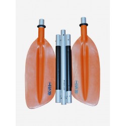 Весло для каяка RST Эко 23016 пятисекционное, оранжевый, 210-230 см