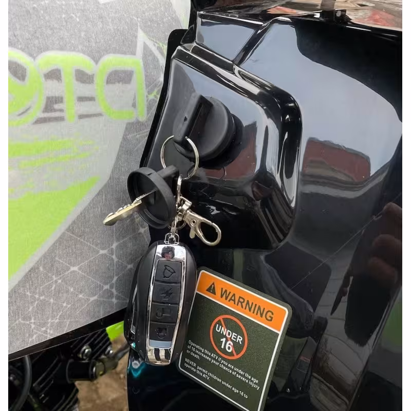 Комплект запчастей для сборки детского квадроцикла Yacota Dazzle Lux-LD, черный