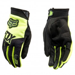 Мотоперчатки Fox G 653 Green, черный/салатовый, размер М