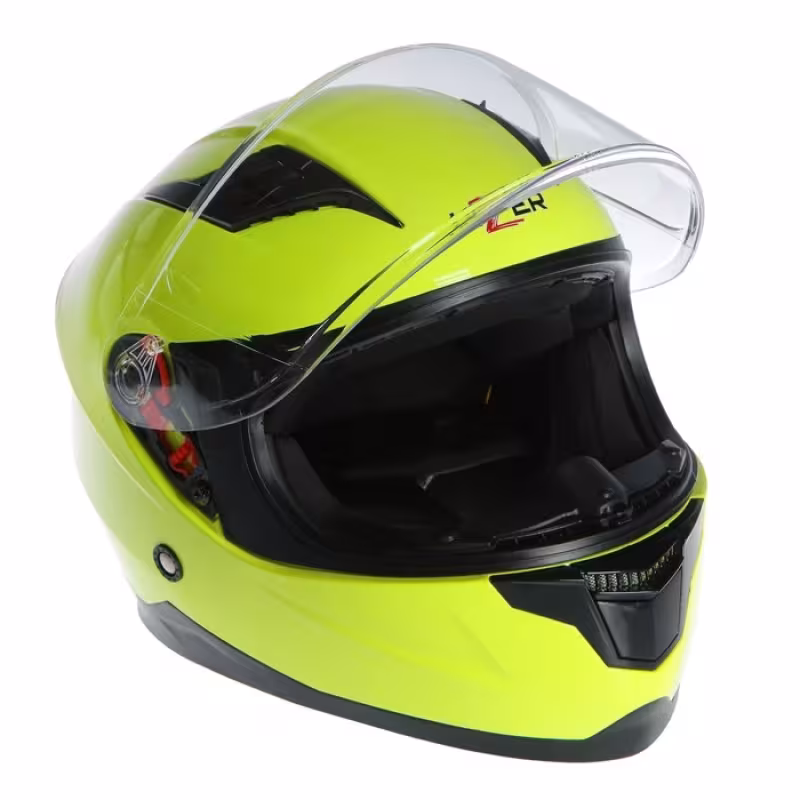 Мотошлем детский Hizer 109 #1, желтый, размер L