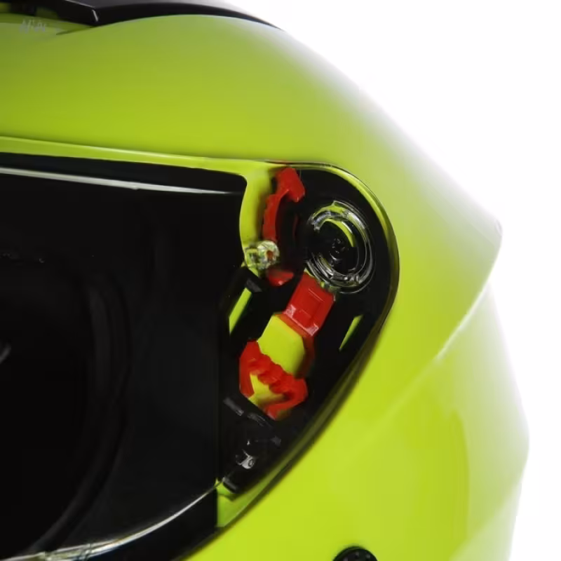 Мотошлем детский Hizer 109 #1, желтый, размер L