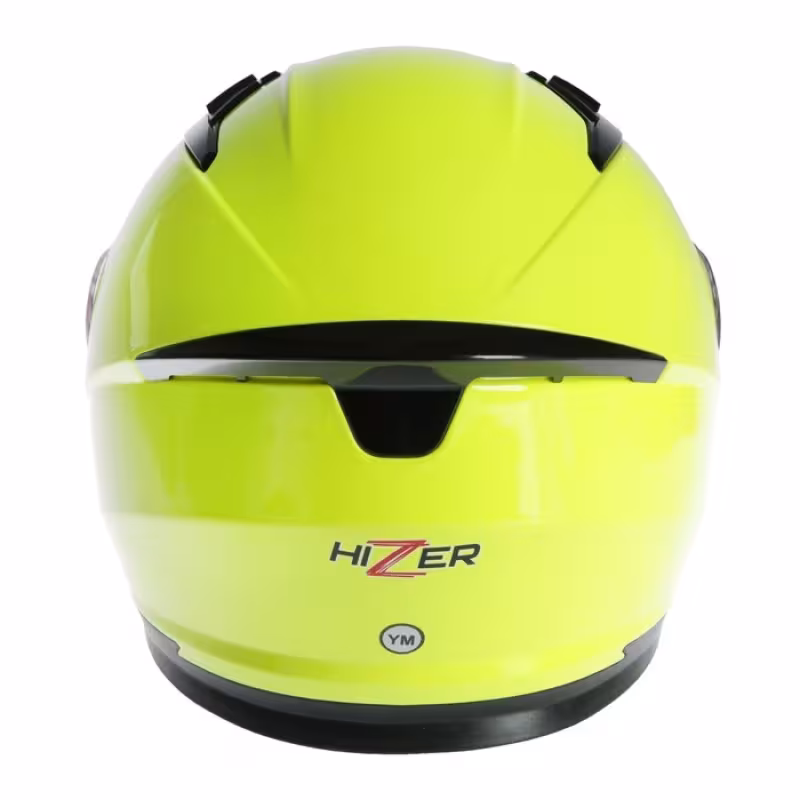 Мотошлем детский Hizer 109 #1, желтый, размер S