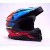 Мотошлем Hizer J6803 black/blue, черный/синий, размер L