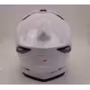 Мотошлем Ataki MX801 Solid, белый, размер L