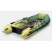 Надувная лодка ПВХ Gladiator B370, пайол фанерный, зеленый/оливковый
