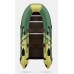 Надувная лодка ПВХ Gladiator B370, пайол фанерный, зеленый/оливковый