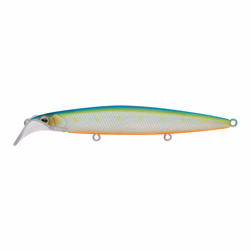 Воблер плавающий  Strike Pro Scooter Minnow 110F, 110 мм, 11.8 г, цвет S056C