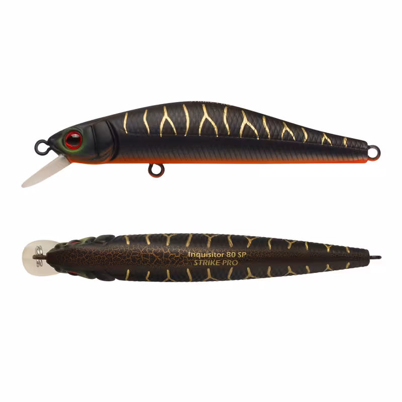 Воблер суспендер (нейтральный) Strike Pro Inquisitor 80SP, 80 мм, 8.3 г, цвет A208S
