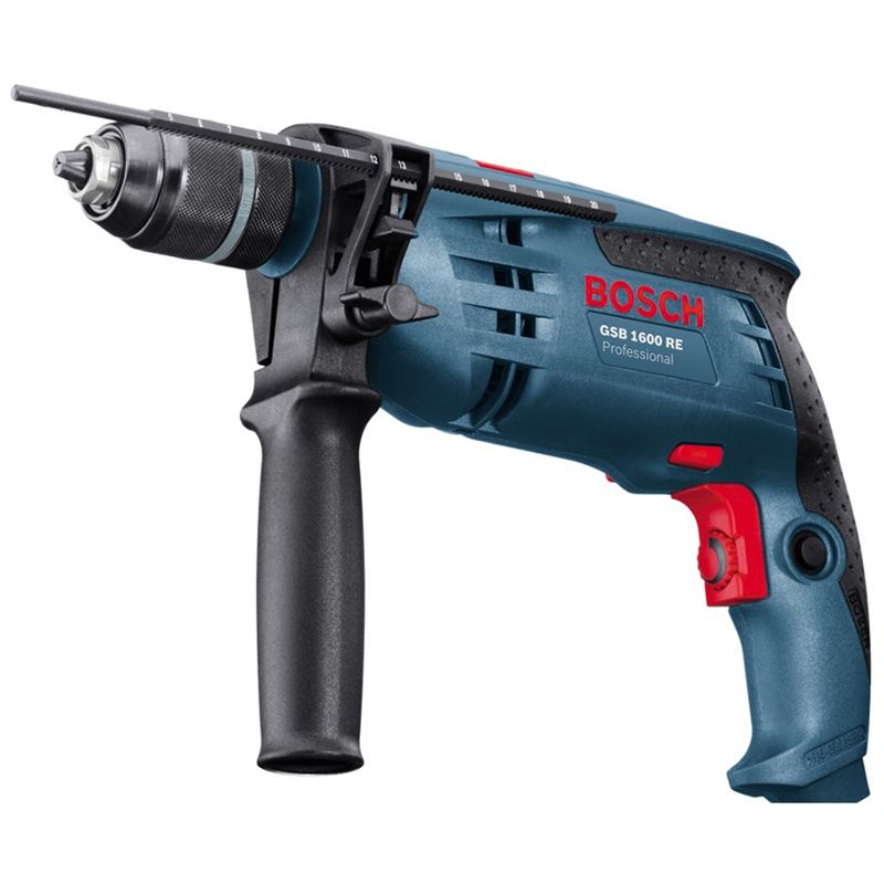 Дрель ударная Bosch GSB 1600 RE