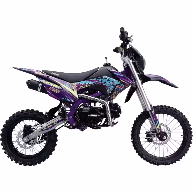 Питбайк BSE MX 125 (015) Purple Dragon
